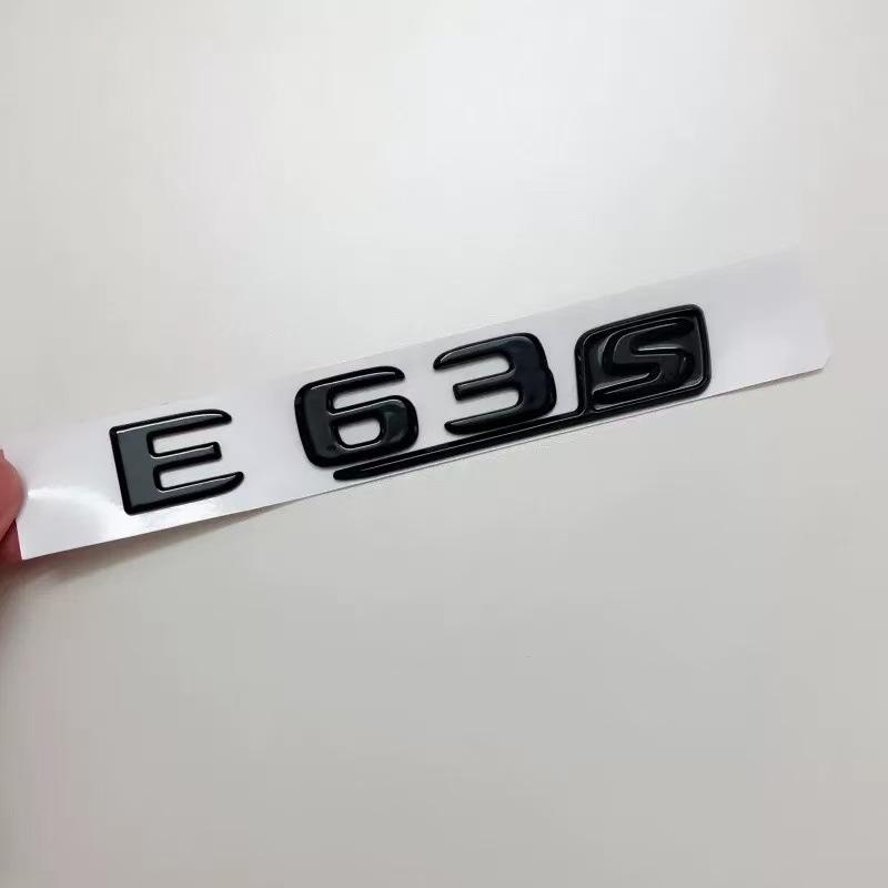 Черные буквы-значки AMG для Mercedes C-Class, E-Class, GLS63s, E63s, C63s - Задние наклейки для модификации автомобиля