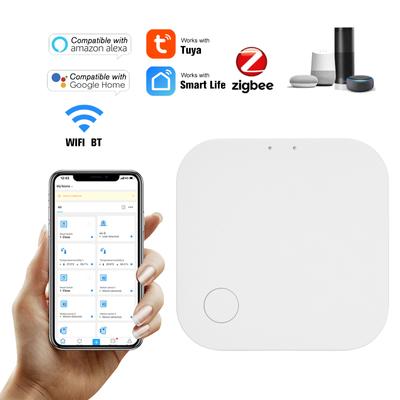 Tuya ZigBee Wi-Fi + BT Hub Интеллектуальный шлюз-концентратор Мост для умного дома Приложение Smart Life Беспроводной пульт дистанционного управления