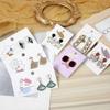 100PCS Line Face Pattern Earring Display Card Beauty Jewelry Cardboard Jewelry Packing