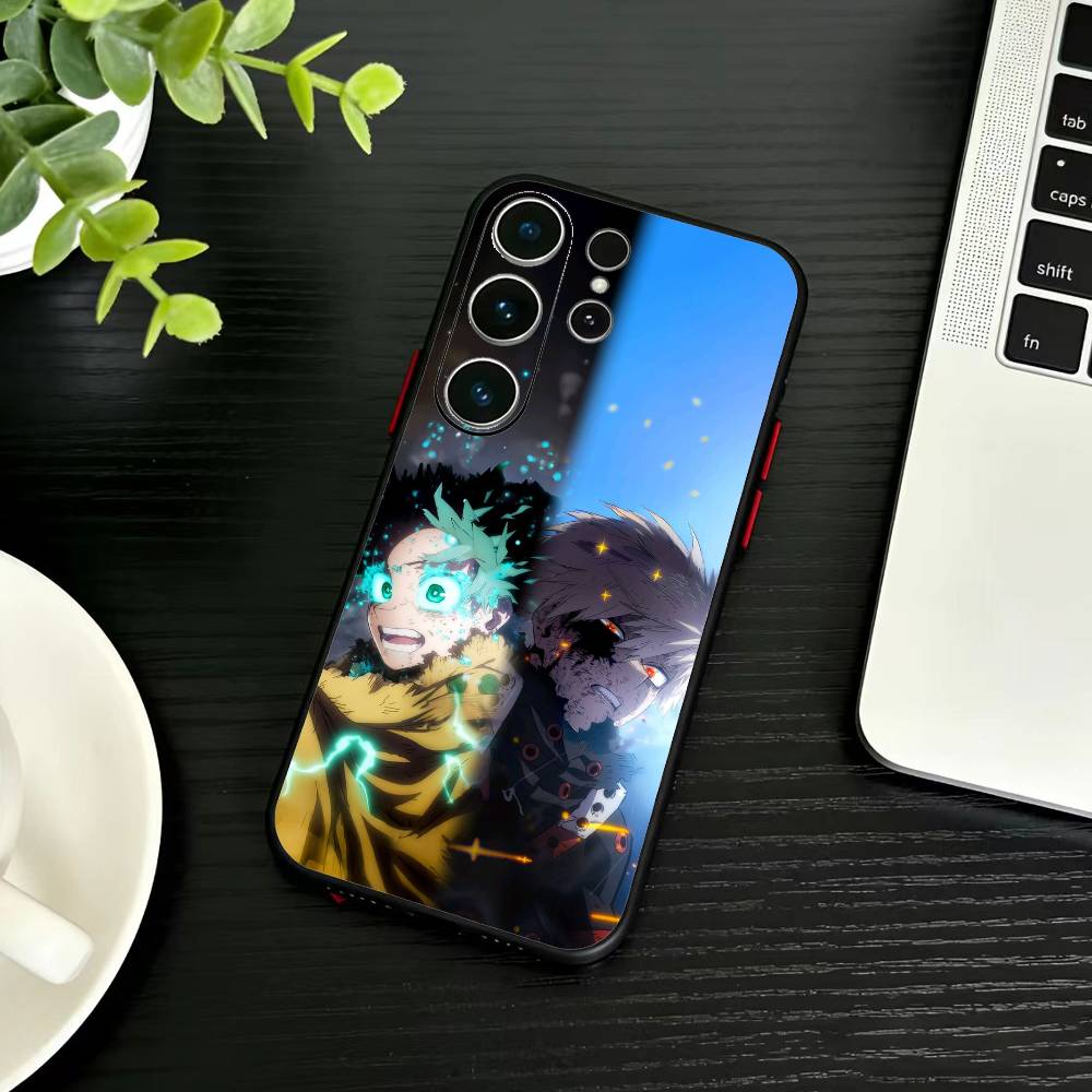 Чехол для телефона Katsuki Bakugo R-Hero Academia Для Samsung S26,S25,S24,S23,S22,S21,S20,Ultra,Plus,FE Черный Мягкий Чехол