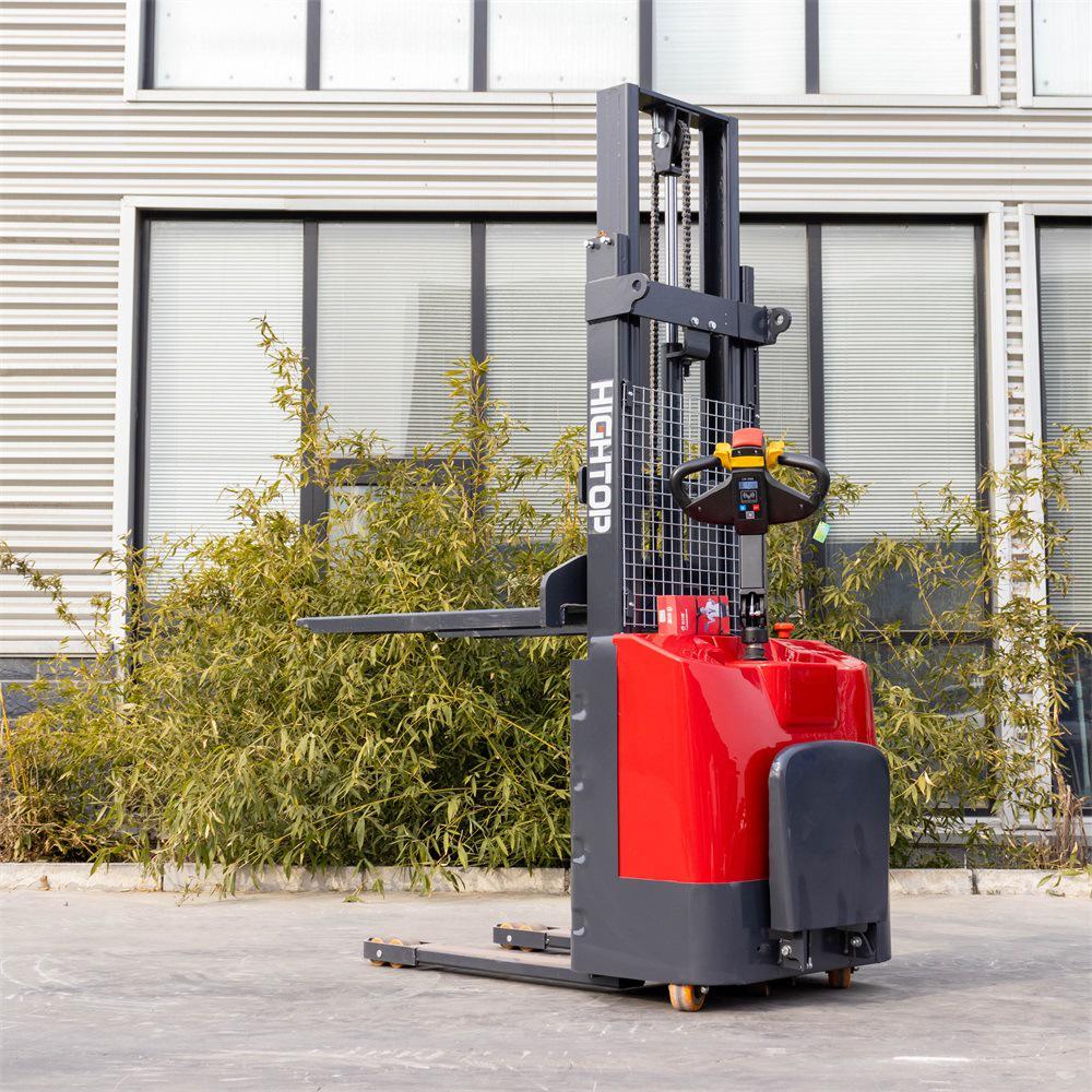 Compact Electric Hydraulic Stacker for Workshop and Wharf Handling
