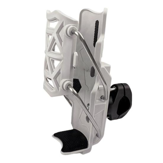 Адаптивный держатель для велосипедной бутылки с водой, автоматический зажим, вращающаяся на 360 градусов клетка для стакана, быстрая установка, подстаканник для велосипеда