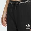 Adidas Оригинальные X Feifei Ruan Collaboration FW23 флисовые плиссированные трикотажные спортивные брюки с завязками женские плавки черные IX4239