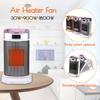 1800W Electric Air Fan Heater Mini Fan Heater Warmer Desktop Heating Stove Radiator Warmer Machine Office Winter