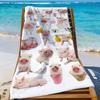 Cute Pig Towel For Swim Yoga Gym Quick Drying Soft and skin-friendly Beach Towels All-Season