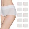 Anyi Bekang Disposable Women's Panties, 10-Pack, for Travel, Postpartum, Periods, and Business Trips. Breathable, Gentle On the Skin, Small, Individua