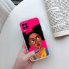 RP57 Чехол для телефона Poppin Black Girl для Motorola Moto G40 G04 G05 One Ace Action Fusion + Plus Hyper Macro Vision Zoom