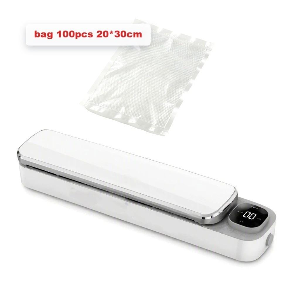 One-Touch Vacuum Sealing Machine Extended Seal Bar Automatic Vacuum Sealer Sous Vide Storage