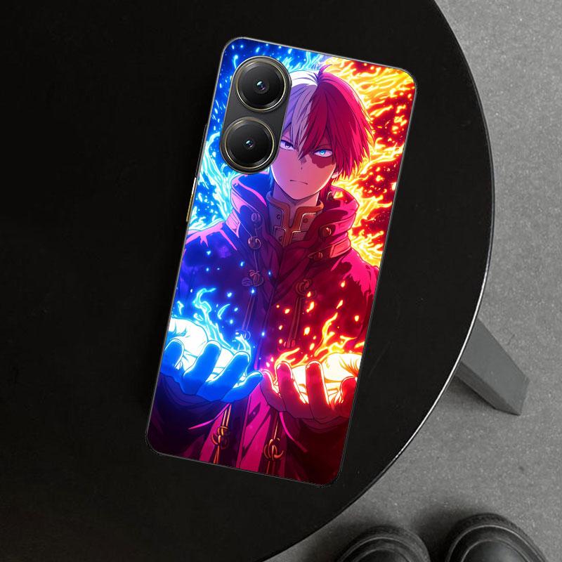 Чехол для телефона Todoroki Shoto MHA My Hero для Xiaomi Poco X6 X5 X7 Pro F7 Ultra Redmi 15C 15 13C 13 12C 12 10C 10 10A 9C 9A 9T