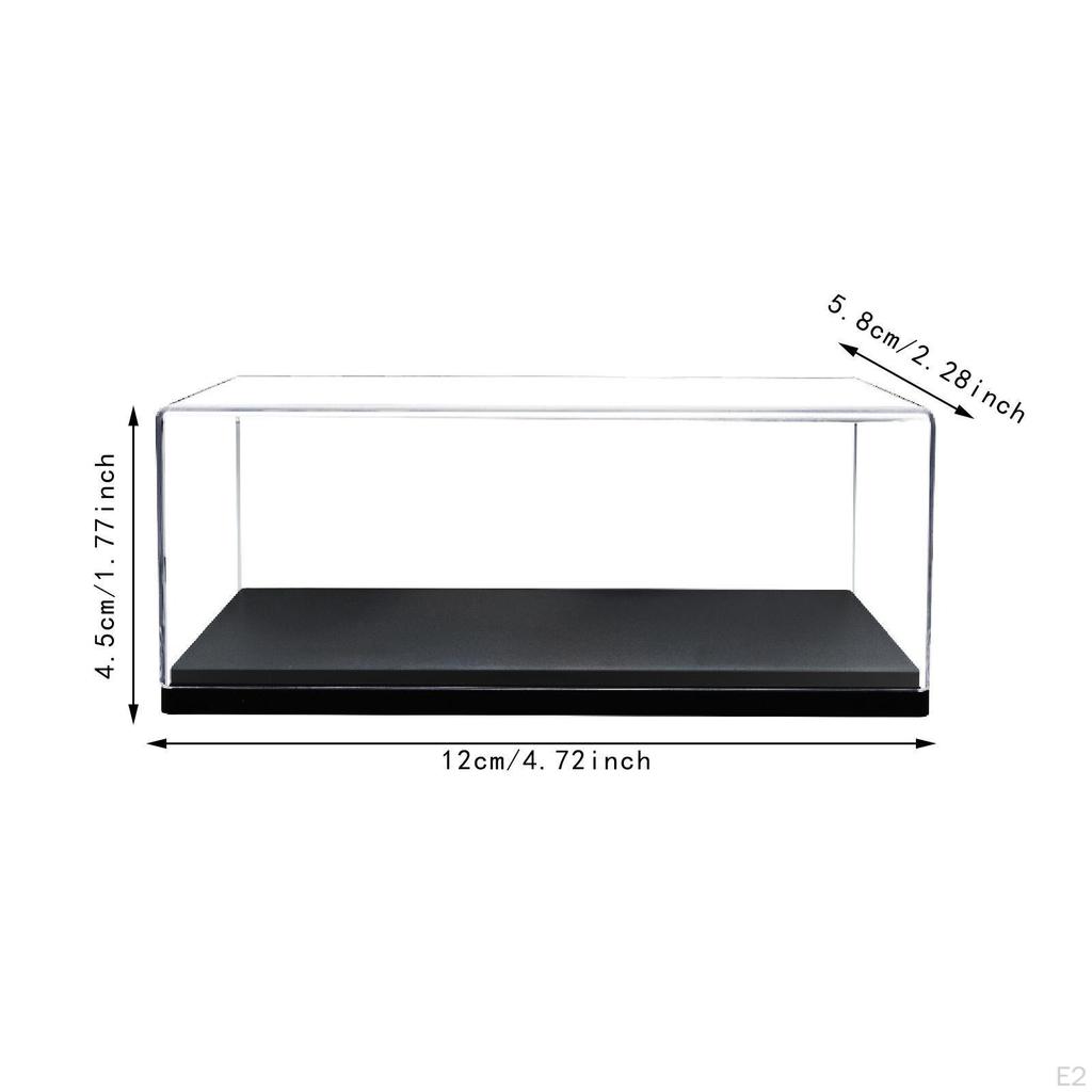 Акриловый выставочный стенд для коллекции, штабелируемый настольный органайзер для хранения игрушечных машинок
