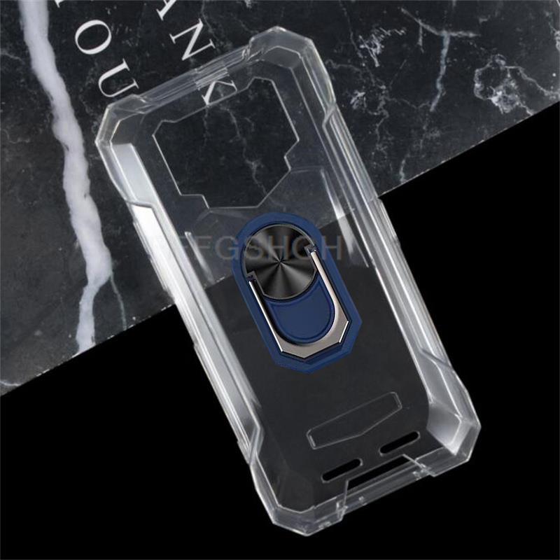 For Doogee S89 Pro DoogeeS89 6.3" 2022 Case Back Finger Ring Soft TPU Silicone Case For Doogee S89 Bracket Phone Cover