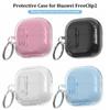 with Phone Stand Protective Case Shockproof Earbuds Cover for Huawei  FreeClip2 Travel Use