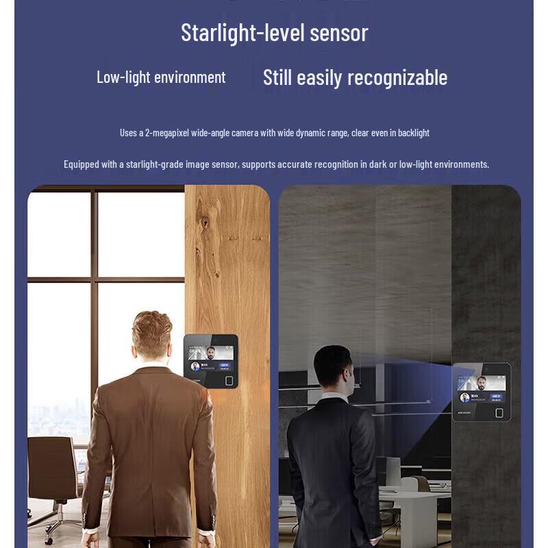HIKVISION A12S Facial Recognition WiFi Time Clock