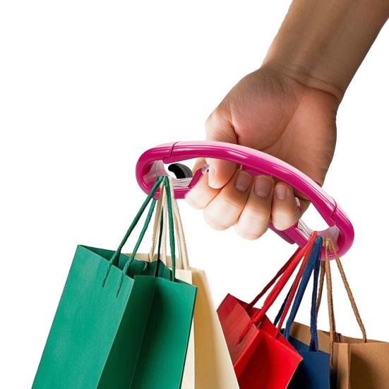 Portable Bag Grip Grocery Bag Carrier Compact Design Grocery Bag Holder Clip Labor-saving Auxiliary Device