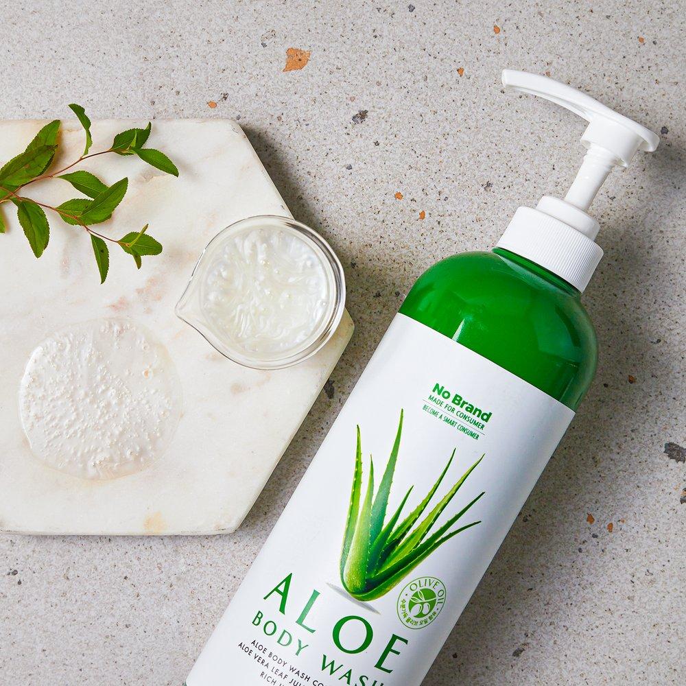 NOBRAND Гель для душа с алоэ 700 мл