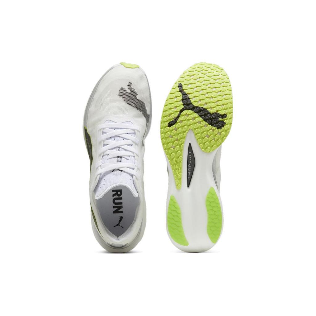 Puma Кроссовки Deviate Nitro Elite 2 Fireglow Мужские White Lime-Pow Silver-Mist 377786-04