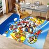 Mario'S Adventure Space Carpet For Playroom Bedroom Living Room Sofa Home Decorkids Game Area Rug Nonslip Floor Mat
