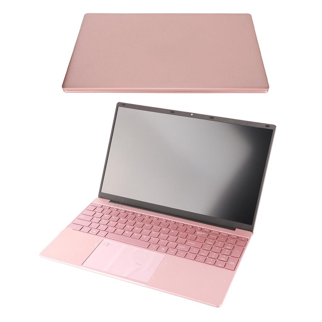 15.6 Inch Laptop for Windows 11 with Fingerprint Unlock Keyboard Backlight 16GB 1TB 2K 2.4G 5G WIFI Laptop 100‑240V