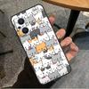 Забавные милые кошки Чехол для OPPO Reno 8T 2Z 4Z 5Z 10 4 5 6 7 8 Lite OPPO Find X2 X3 Neo X6 Pro X5 Lite Case