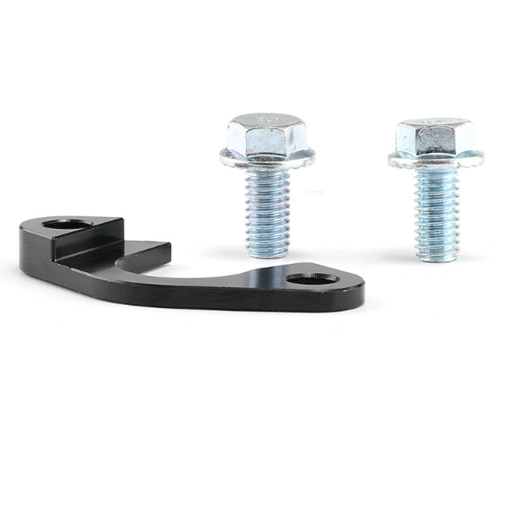 1 Set Black Pickup Tube Silver Billet Oil Pump Pickup Brace Hold Down for 1997-2014 LS2 LS3 LS6