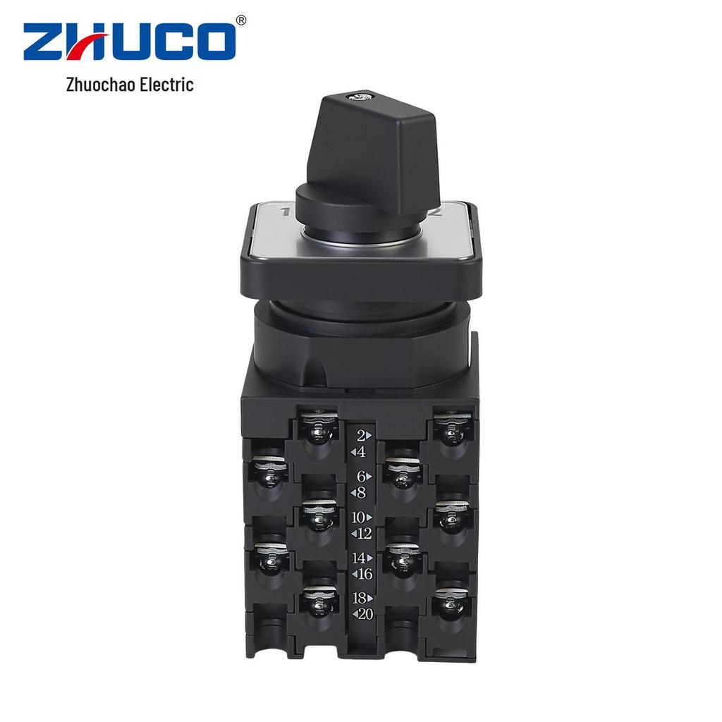 Zhuochao LW42A2-5692/L203 Dual-Speed 5-Position Rotary Cam Switch