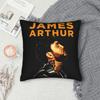 Мягкая и милая Подушка для сиденья James Arthur Pisces World Tour Декоративная Наволочка Вещи Наволочки На молнии Разные размеры