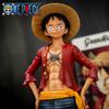 Hot Toys Совместно Подписывает Аниме Фигурку One Piece Уверенный Улыбающийся Луффи Трехликая Кукла Сменное Лицо Фигурка Действия Модель Игрушки Наборы