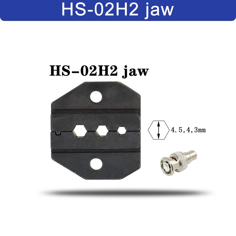 1 шт. HS обжимные клещи, плоскогубцы, штампы, вилка, изоляция трубки, неизолированный флаг, клеммы для коаксиального кабеля, сменные обжимные YEFYM