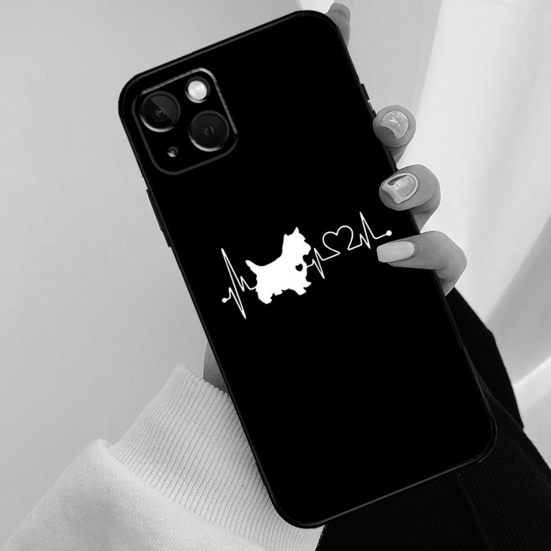 Чехол для телефона West Highland Terrier Westie для iPhone 17 Pro Max 16 15 11 13 12 14 Pro Max mini 15 16 Plus 16e 17 Air Cover