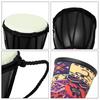 Hand Drum Percussion Musical Instrument Decorations Gifts with Colorful Pattern
