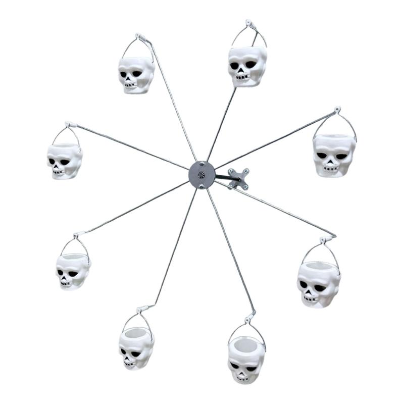 Кормушка для птиц в стиле колеса обозрения с вращающимся механизмом. Идеально подходит для наблюдения за птицами на заднем дворе и в качестве декора для сада.