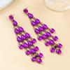 Pinkdudu Женские серьги-кисточки в стиле бохо, многослойные серьги-капли из смолы PD2176