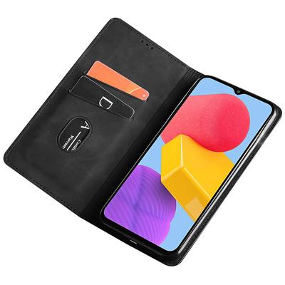 Для Samsung Galaxy A25 5G (Глобальный) (161,0 х 76,5 х 8,3 мм) Чехол для мобильного телефона с держателем для карт, кожаная подставка-чехол