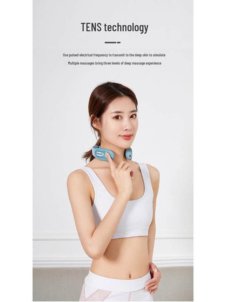 Электрический интеллектуальный массажер для шеи и позвоночника