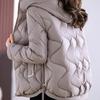Winter Jacket Women Outerwear Korean Coat Hooded Parkas Ladies Streetwear