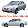 For Kia Cerato Sedan 2005-2013 Window Visors Rain Guard Side Vent Deflector Weathershield Moulding Trim Cars Accessories