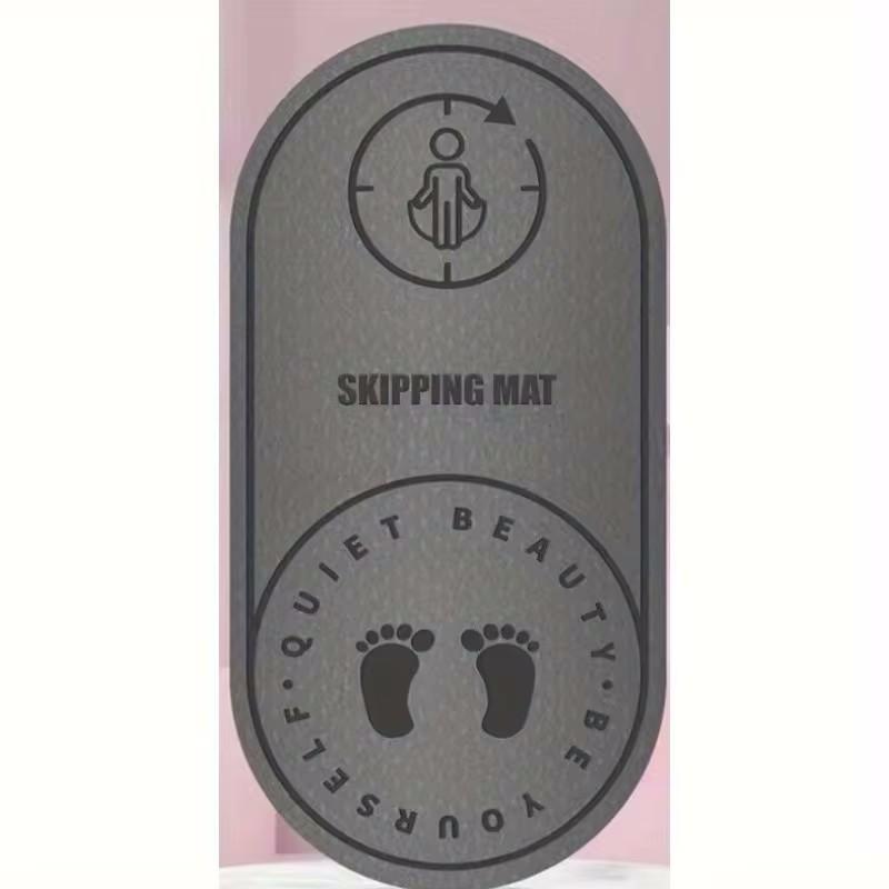 1шт (2,36 дюйма/3,15 дюйма) ТолщинаTPE скакалка коврик, прочный нескользящий фитнес-тренажер Ma подходит для фитнес-тренировок, тренировки тела
