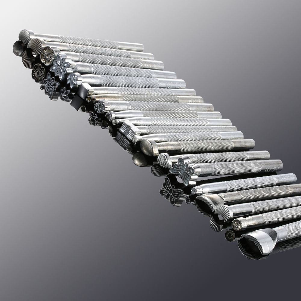 Solid Stamping Saddle Making Tools Printinting Carving Leather Working Staming