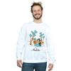 Disney Mens Aladdin Jasmine Abu Rajah Beach Sweatshirt