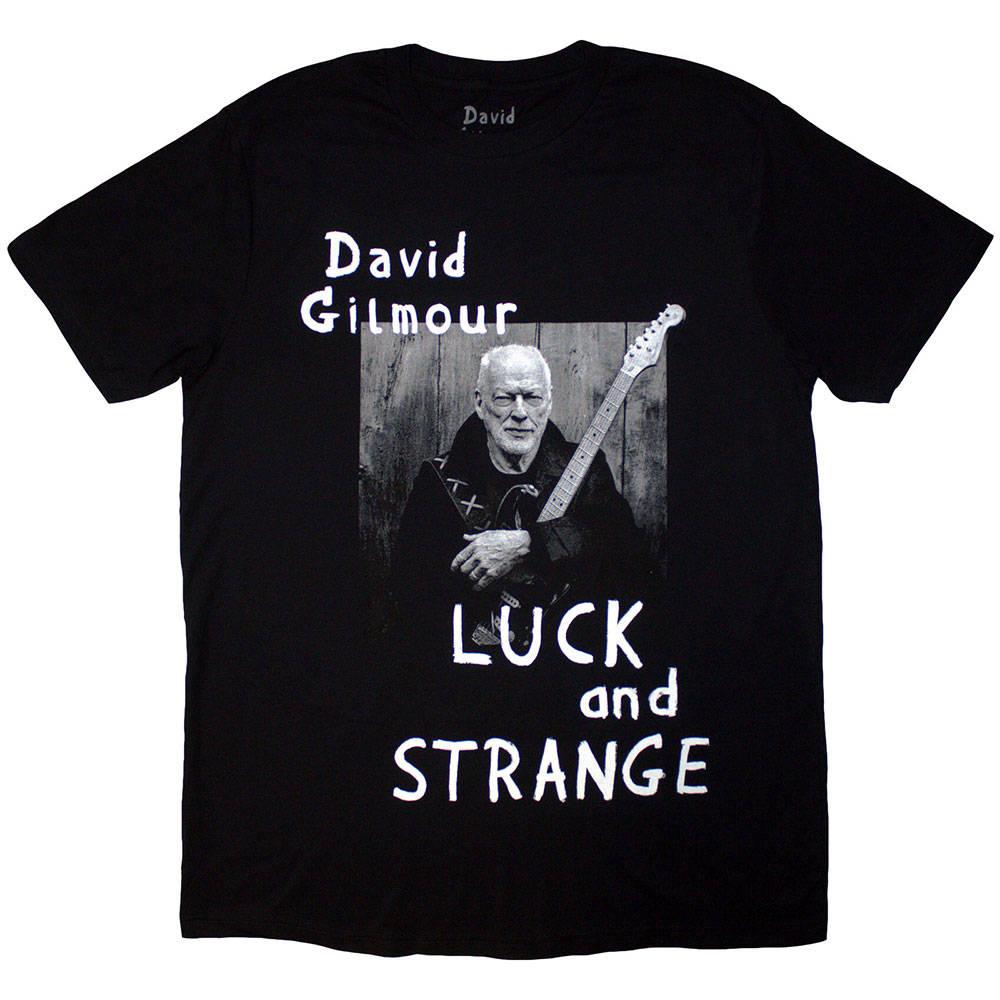 Футболка-унисекс для взрослых с портретом Дэвида Гилмора Luck & Strange