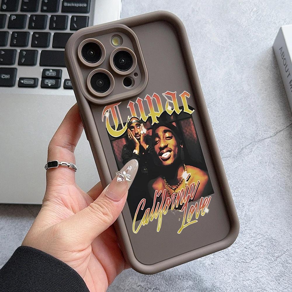 Rapper 2pac Singer Tupac Phone Case For Samsung Galaxy A16 A06 A35 A55 A25 A05s A15 A54 A34 A24 A14 4G 5G Soft TPU Back Cover