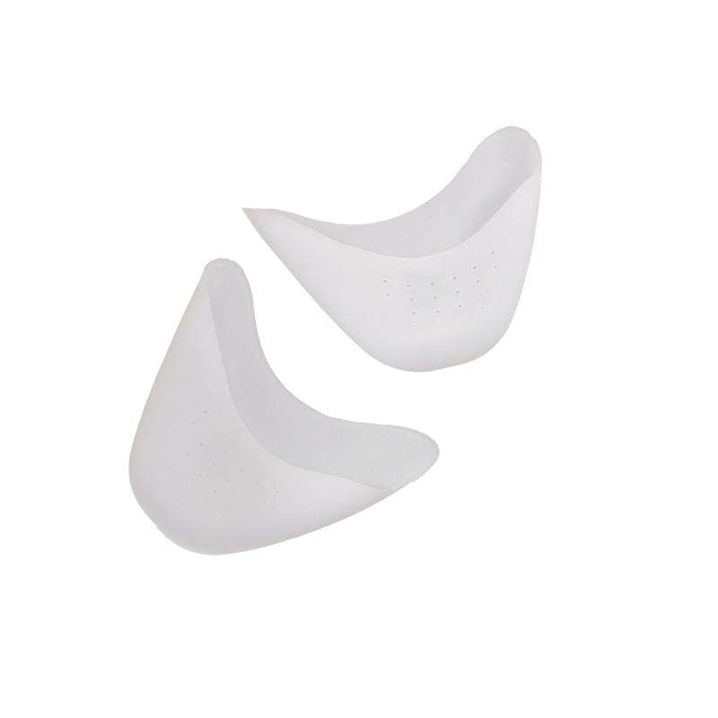 2PCS Silicone Toe Protector Shoes Soft Forefoot Breathable Toe Pads Ballet Toe Caps Cushions Metatarsal Covers High Heel Shoes