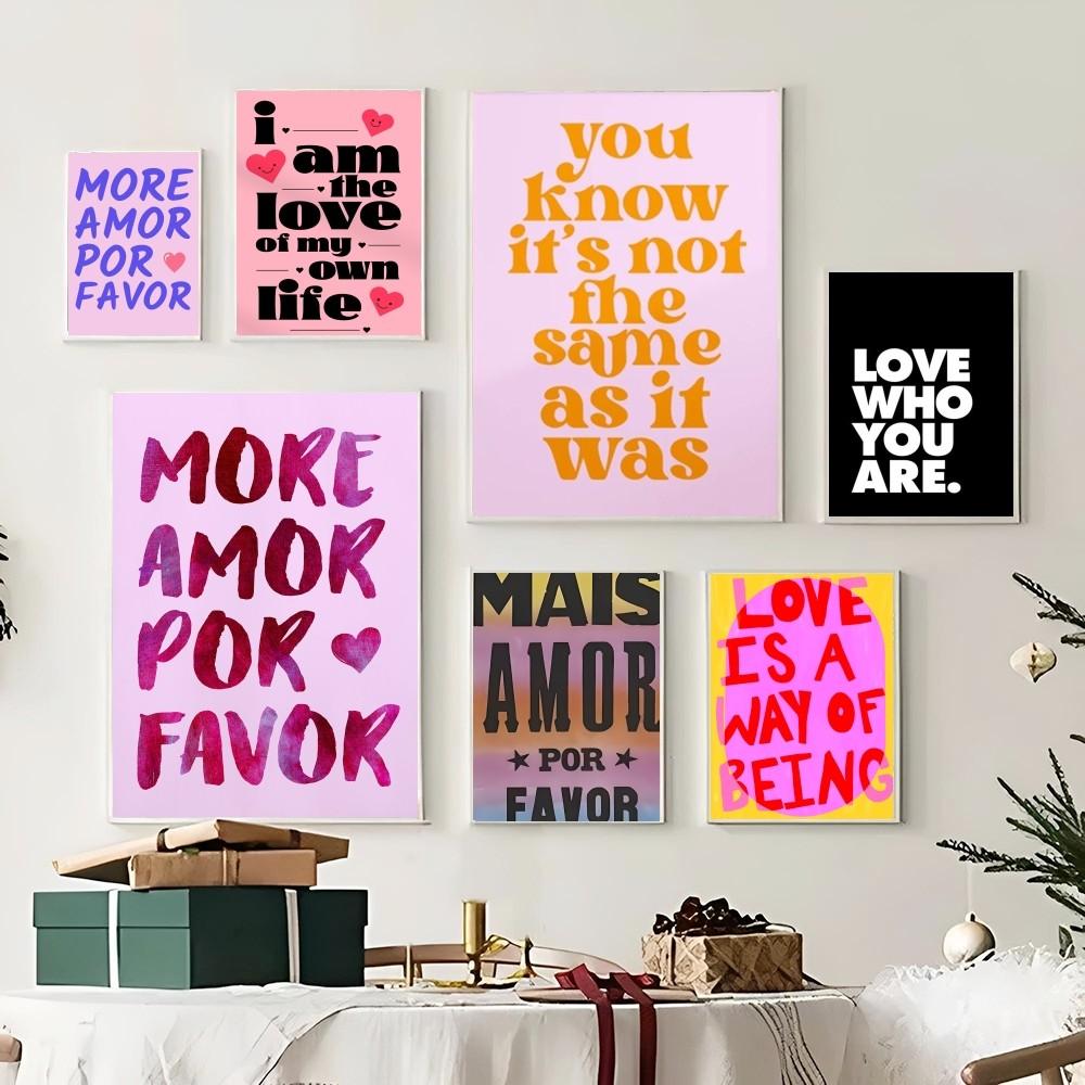1 шт. Максималистский солнечный свет, больше любви, желтый, любовь, цитата, плакат, бумага, печать, дом, спальня, вход, бар, кафе, искусство, живопись, украшение