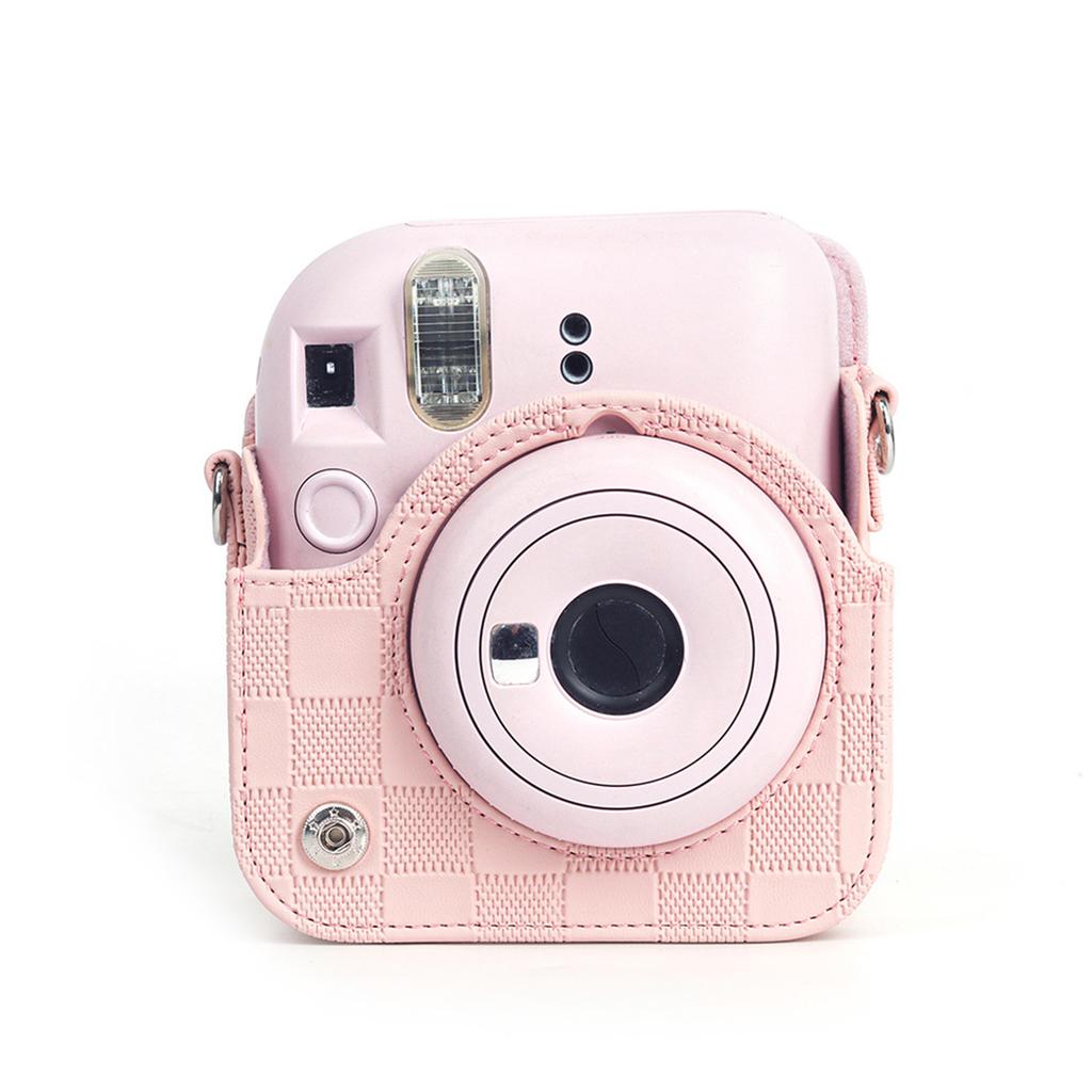 Портативная сумка для камеры, небольшой чехол для камеры, сумка через плечо из искусственной кожи, модный чехол для камеры Mini12