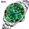 Water Ghost Luminous Quartz Men's Watch Calendar Steel Band Watch Casual Sports Business Watch