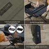 Portable Camping Table Aluminum Foldable Ultralight Outdoor Furniture Side Tables Picnic Beach Organizer Folding Desk Carry Bag