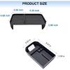 JDMCAR Upgraded Center Console Organizer Compatible With Toyota RAV4 2025 2024      Interior Accessories, Gear Shift Storage Tray Secondary Box Ert