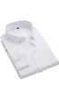 Men's Plus Size Plus Size Shirt White Long Sleeve Shirt