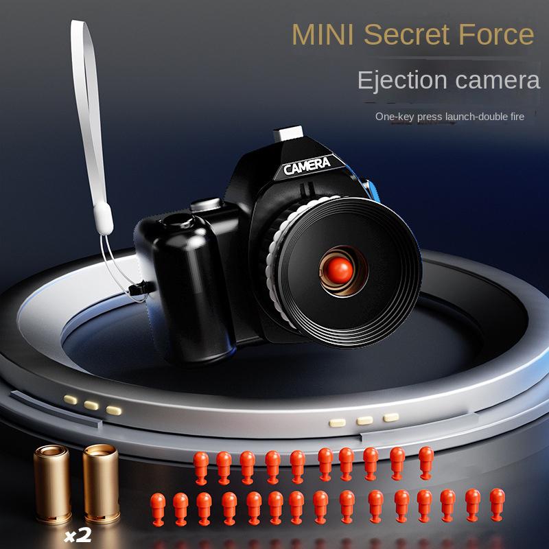 Шпионские камеры Пистолет для стрельбы Детские Ролевые игры Шпионская атака и запускаемые игрушки Пистолет Мягкая пуля-дротик Игрушечный пистолет для розыгрыша Веселая игрушка