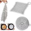 Kitchen Cleaning Stainless Steel Cleaner Scrubber Reusable Washing Net Rust Pot Remover Cleaning Tool for Home